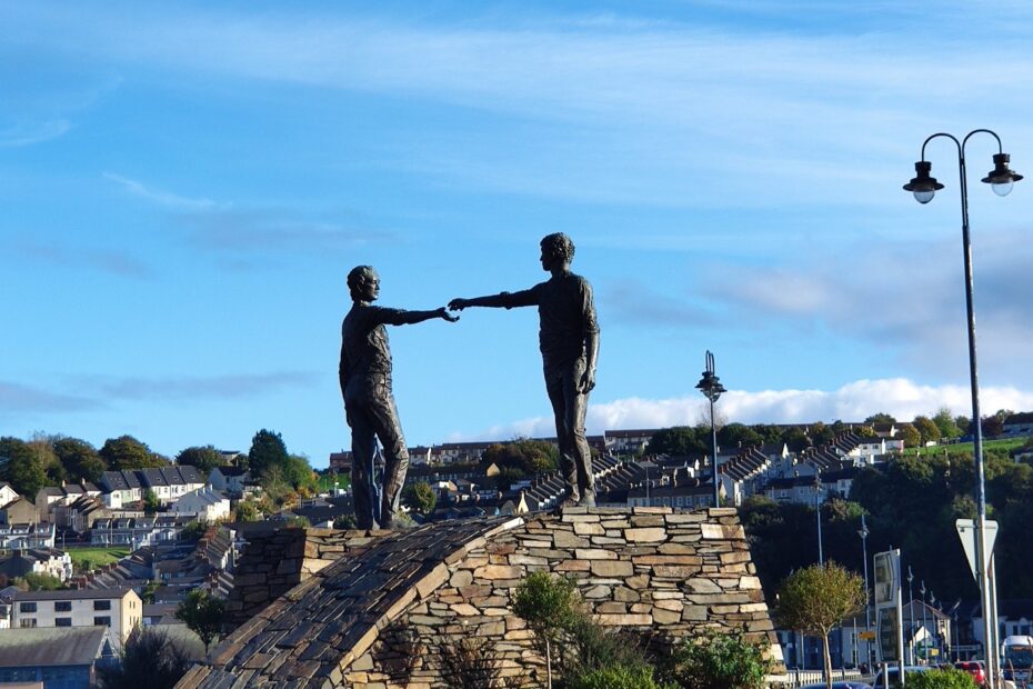 Hands Across The Divide Monument