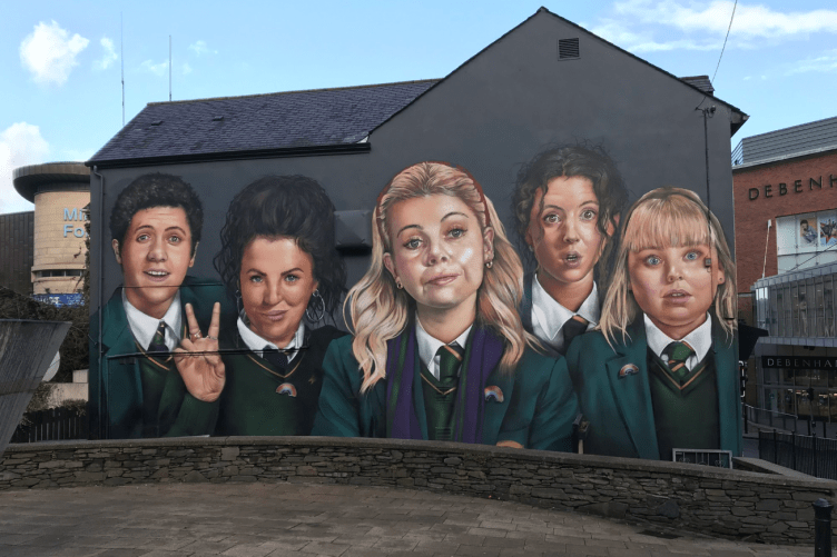 Derry Girls Mural