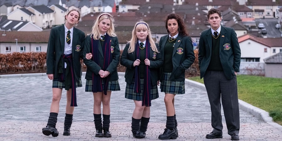 Scene from Derry Girls