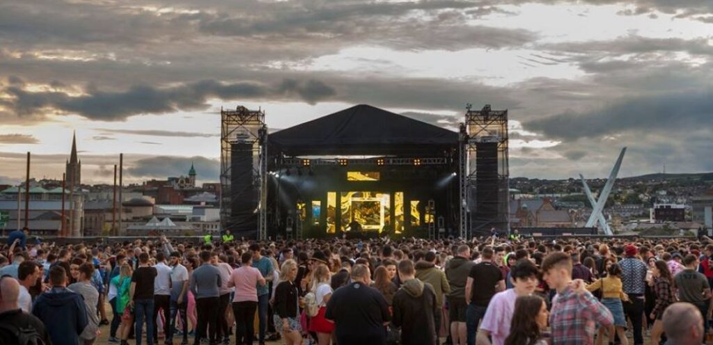 Concert Stage at Ebrington