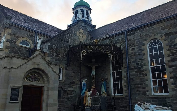 Passion Figure in St Columba Long Tower Church