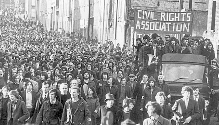 Derry History - Bloody Sunday March