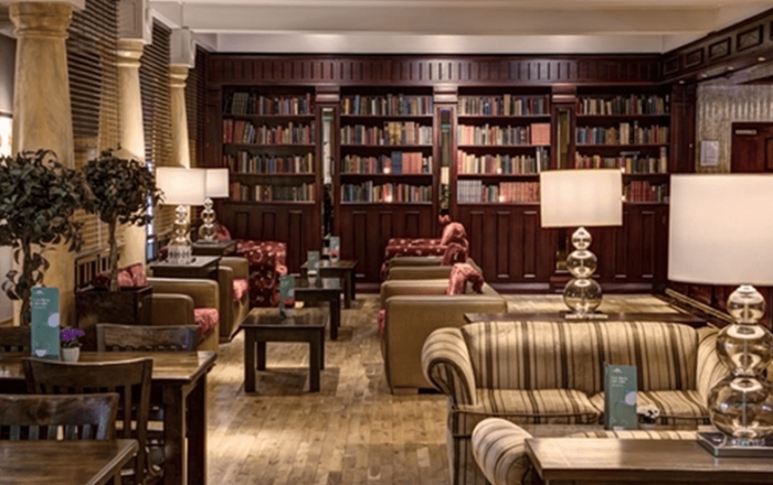 Everglades Hotel Library