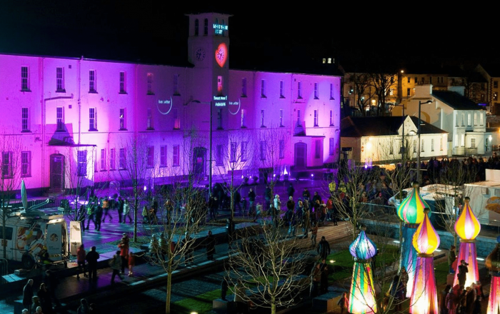 Ebrington Square Night